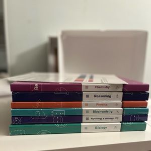 Blueprint MCAT books - UNUSED complete set
